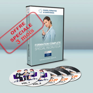 Formation complète Spécial Recruteur : Réussir ses recrutements ! Offre Spéciale 3 mois !