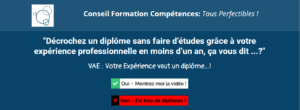 VAE : votre expérience vaut diplôme !